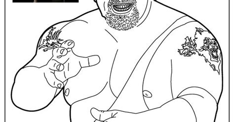 wwe wrestling  big show coloring page coloring page pinterest