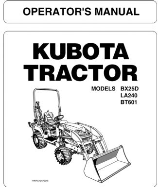 kubota bx parts diagrams