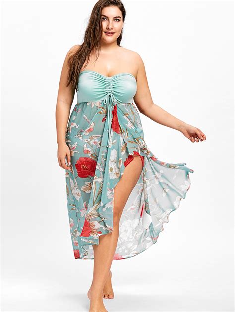 buy gamiss hot women summer boho dress plus size 5xl