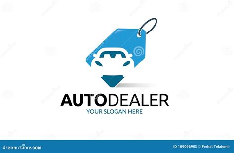 auto dealer logo template stock illustration illustration  internet