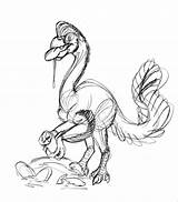 Oviraptor Coloring Carnage Primal Imagixs sketch template