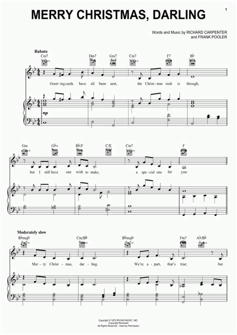 there s a kind of hush piano sheet music