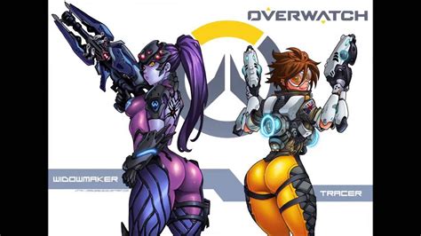 tracer and widowmaker overwatch 2016 special music video song track theme 4 four eyes on you