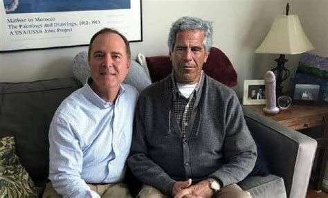 is this photo of adam schiff and jeffrey epstein real