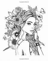 Coloring Pages Adult Printables Grown sketch template