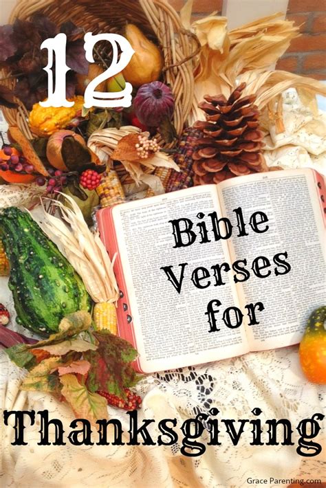 bible verses  thanksgiving