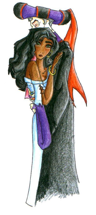 Frollo And Esmeralda Fan Art Judge Claude Frollo Disney