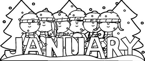 january coloring pages coloring home coloring pages