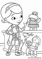 Mcstuffins Doc Coloring Pages Stuffy Getdrawings sketch template