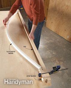 menuiserie interessante astuce pour tracer une courbe quasi parfaite woodworking