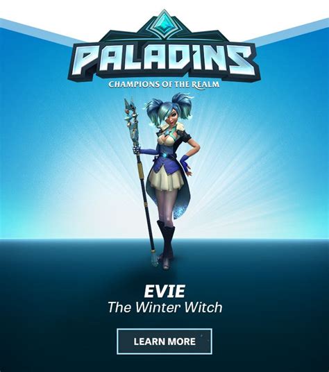 news paladins character evie the winter witch evie │the winter witch pinterest paladin