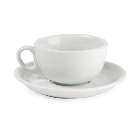 olympia linear cappuccino saucers pack of 12 u087 buy online at nisbets