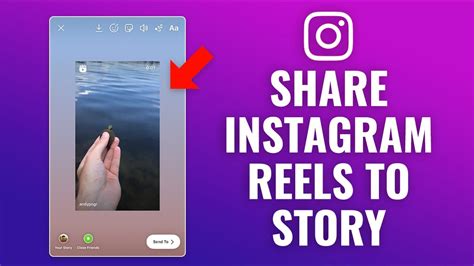 share instagram reels  story youtube