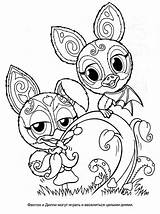 Zoobles Coloring Pages Print Color Kids sketch template