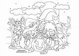 Halloween Line Lineart Drawings Coloring Daieny Deviantart Paintingvalley sketch template