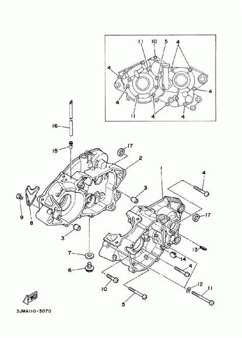 yamaha blaster engine parts diagram yamaha yamaha atv diagram