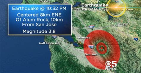 california earthquake today san jose  earth images revimageorg