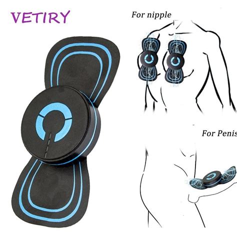 Vetiry Electric Shock Pad Nipple Clit Massage Penis Body Sti 蝦皮購物