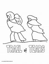 Trail Tears Coloring Drawing Oregon Pages Drawings Color History Google Teaching Result Getcolorings Paintingvalley Choose Board Sg Adult sketch template