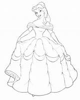 Coloring Dress sketch template