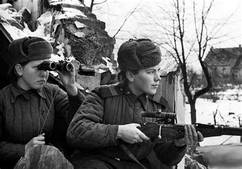 Soviet Women Soldiers Of World War Ii