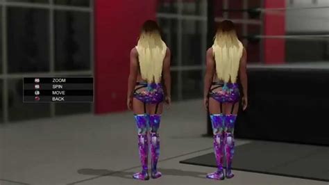 Wwe 2k15 Naomi And Cameron New Attire With Entrance Dlc