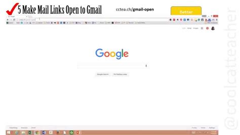 email links open  gmail  google chrome youtube