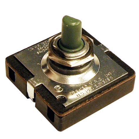 position rotary switch  hard wire push  connections
