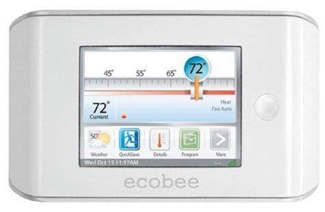 ecobee eb stat  wifi controlled thermostat  ecobee  professional install required