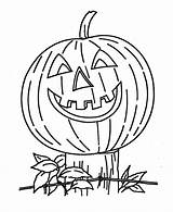 Pumpkin Coloring Halloween Pages Color Printable Pumpkins Kids Sheets Scary Spooky Printables Print Jack Smiling Candy Lanterns Popular Fencepost Small sketch template
