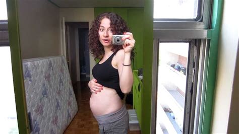 20 weeks pregnant belly shot halfway done youtube