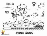 Mario Coloring Pages Super Printable Bros Flower Fire Kids Print Wario Kart Daring Yoshi Amazing Coloringhome Popular Comments sketch template