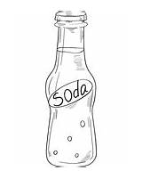 Soda sketch template