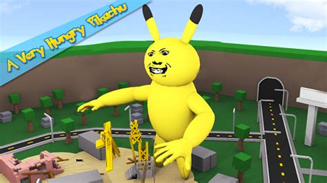 hungry pikachu roblox pikachu roblox comic sans