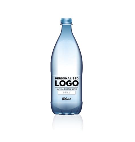 water ml custom label