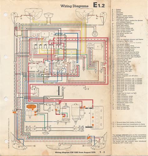 electrics wiring diagram  early   beetle volkszone forum