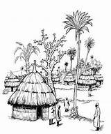 Amistad Dorp Villaggio Afrikaans Slavernij Kleurplaat Dorf Kleurplaten 19e Eeuw Begin Opstand Kirikou Ausmalbilder Landschaft Malvorlage Africain Dessin Slavery Coloriage sketch template