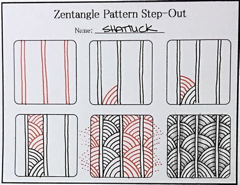 tutorial   draw  zentangle pattern shattuck  choose