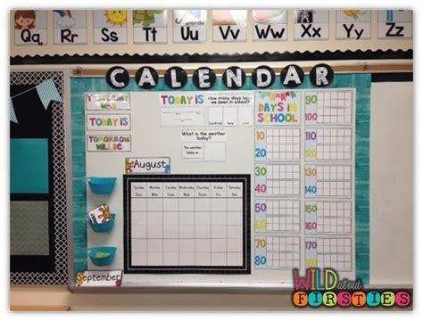 setting up your calendar {and it s all free } wild about firsties classroom inspiration