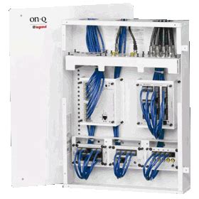 structured wiring panel
