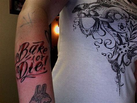 bake or die tattoo is a lifesaver body art diary