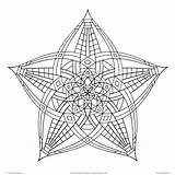 Coloring Geometric Pages Printable Mandala Shapes Adults Pattern Awesome Designs Cool Color Drawing Sheets Cute Book Using Flower Geometrical Adult sketch template