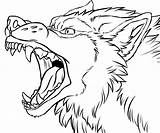 Wolf Drawing Angry Face Growling Snarling Easy Getdrawings Coloring Lineart Clipart Jing Fm sketch template