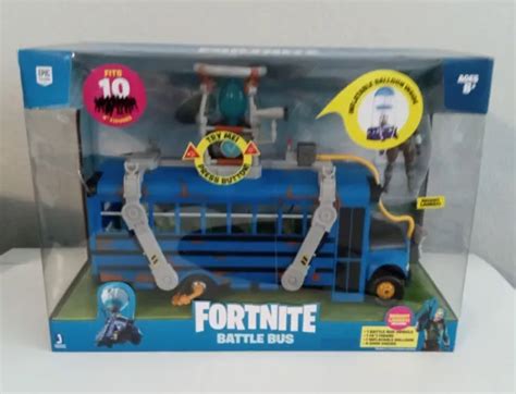 fortnite battle bus toy deluxe vehicle pack wjonesy action figure