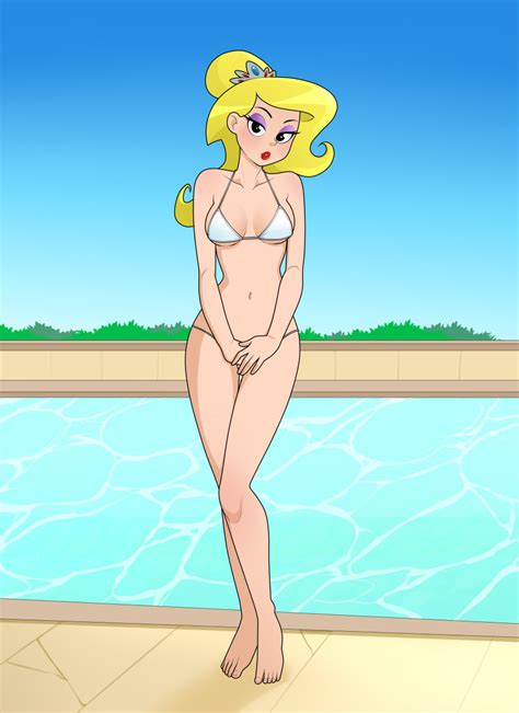 Rule 34 Bikini Blonde Hair Eris Female Female Only