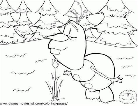 olaf disneys frozen coloring pages sheet coloring home