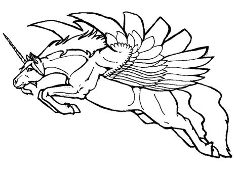 unicorn  wings coloring pages  getdrawings