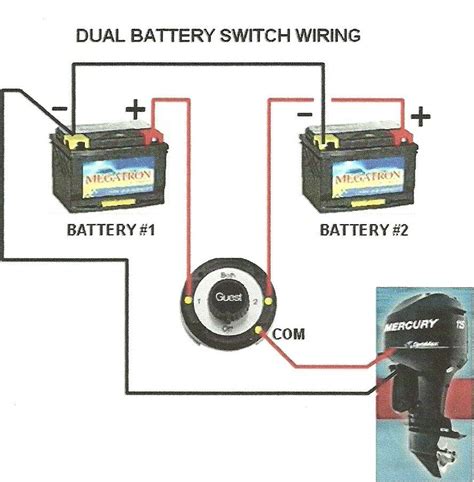 battery boat wiring diagram