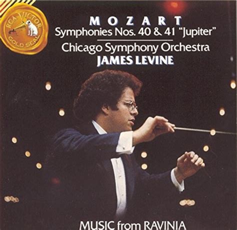 mozart symphony nos 40 and 41 james levine chicago symphony
