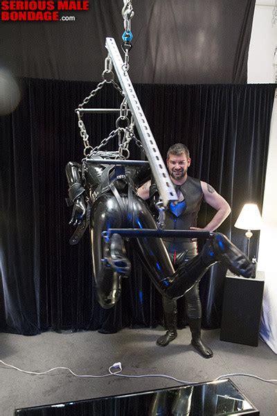 rubber slave submits to extreme bondage gay tube videos